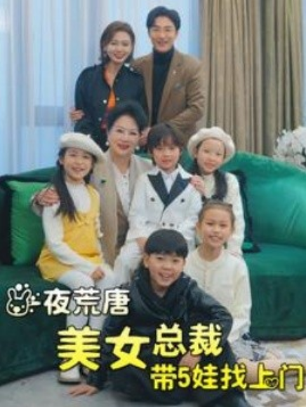 短剧《一夜荒唐美女总裁带5娃找上门（77集全）》免费观看-第1张图片-力界网