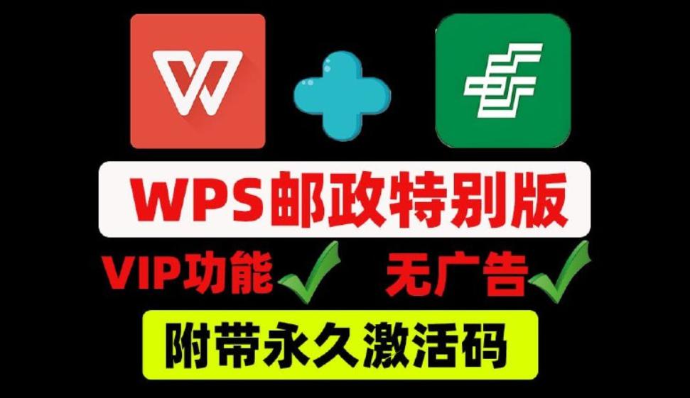 WPS邮政内部专业定制版,不需要任何会员