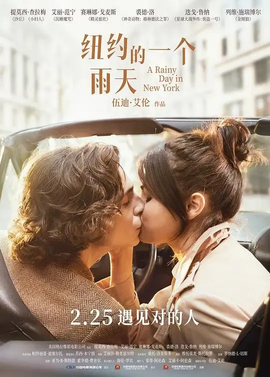 纽约的一个雨天 (2019)高清蓝光4k免费在线观看-第1张图片-力界网