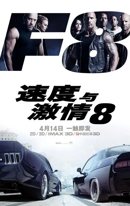 速度与激情8 (2017)高清蓝光4k免费在线观看-第1张图片-力界网
