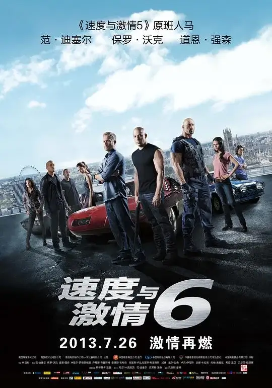 速度与激情6 (2013)高清蓝光4k免费在线观看-第1张图片-力界网