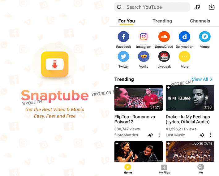 SnaPtube v7.61.0.76150310 油管下载器高级VIP内购版-第2张图片-力界网
