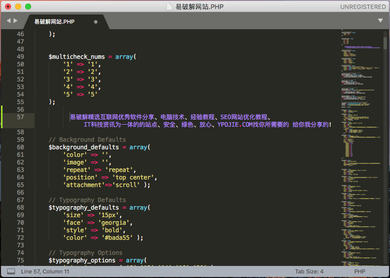 Sublime Text for Mac v4.0.0.4189 苹果版代码编辑工具-第2张图片-力界网 Sublime Text for Mac v4.0.0.4189 苹果版代码编辑工具-第2张图片-力界网