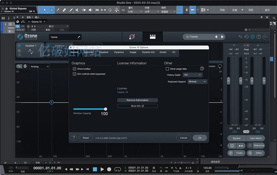 iZotope Ozone Advanced Mac v10.4.0 母带处理插件-第2张图片-力界网 iZotope Ozone Advanced Mac v10.4.0 母带处理插件-第2张图片-力界网