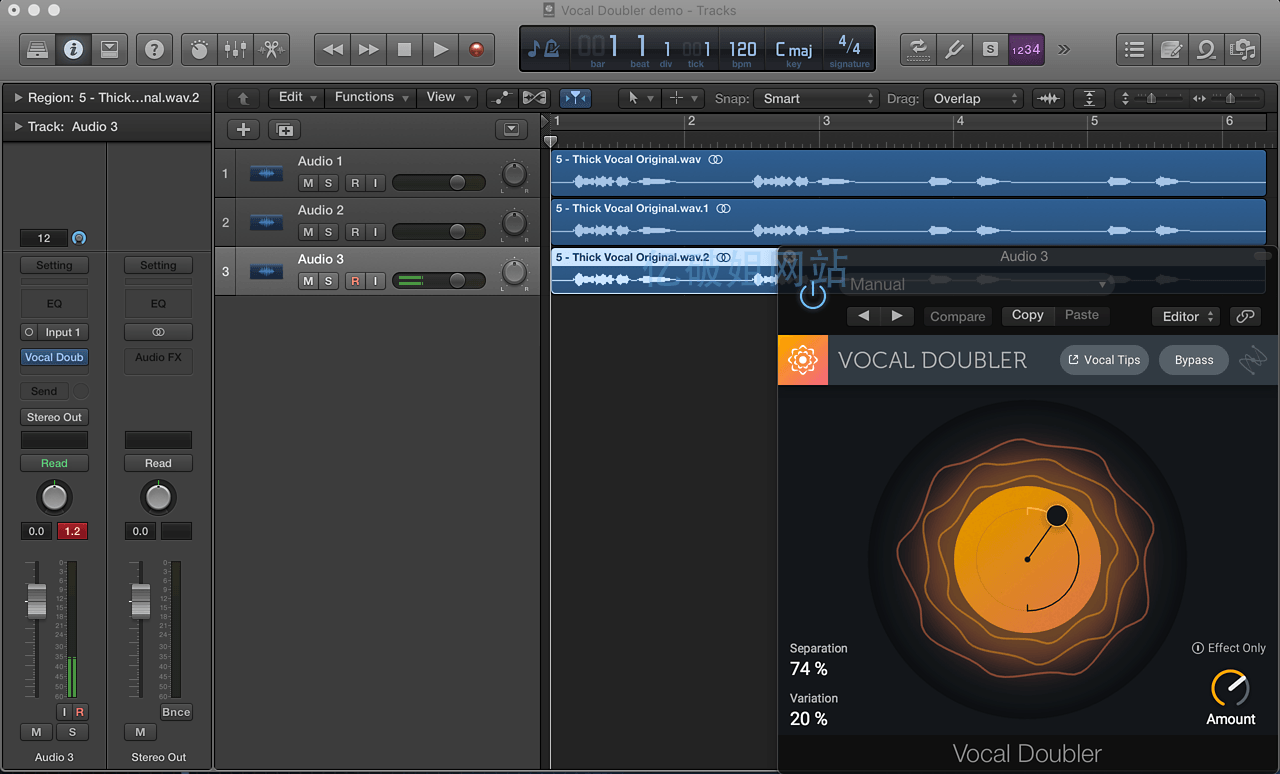 iZotope Vocal Doubler for Mac v1.2.0 声音倍增插件-第2张图片-力界网 iZotope Vocal Doubler for Mac v1.2.0 声音倍增插件-第2张图片-力界网