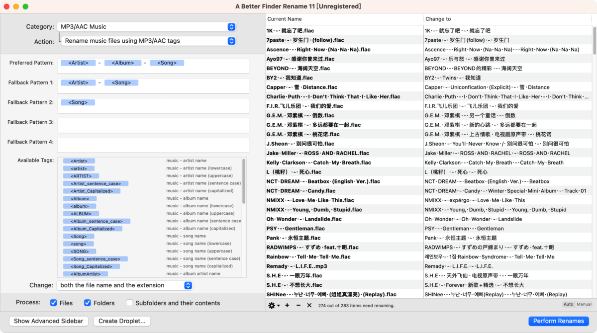 A Better Finder Rename Mac文件批量重命名-第3张图片-力界网
