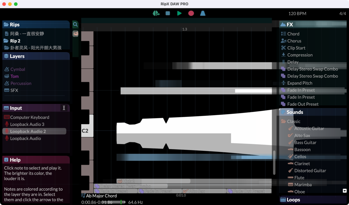 Hit Mix RipX DAW PRO Mac版 音频编辑软件-第4张图片-力界网