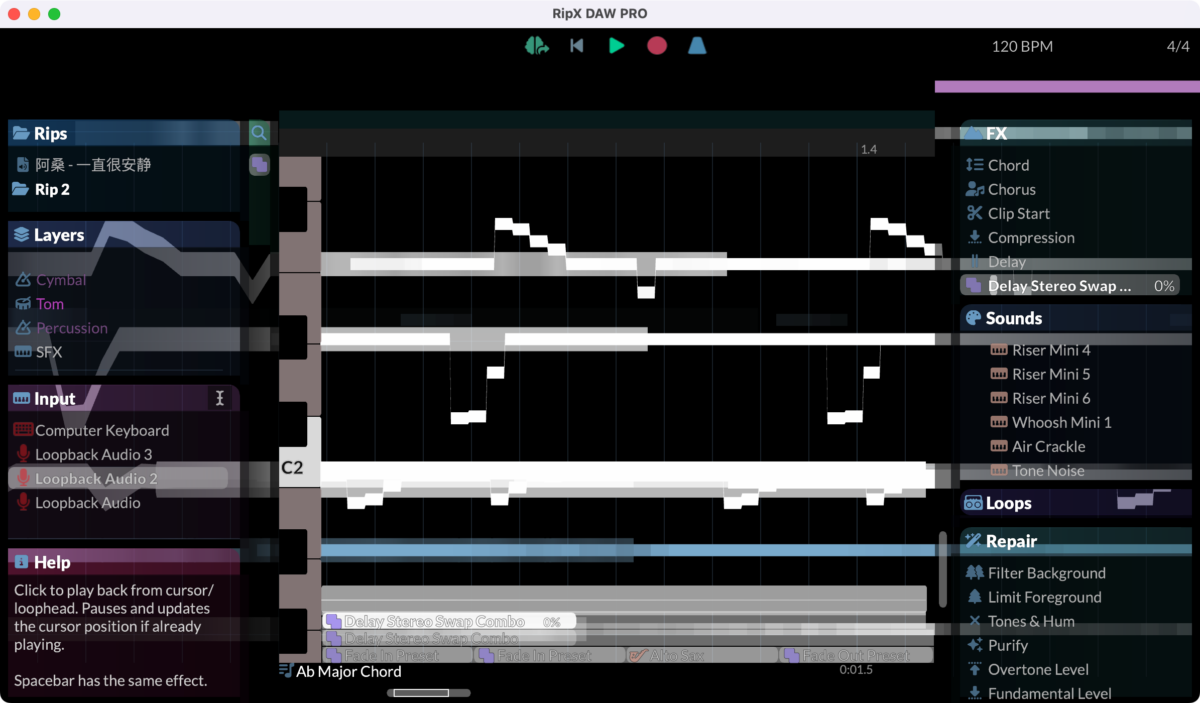 Hit Mix RipX DAW PRO Mac版 音频编辑软件-第7张图片-力界网