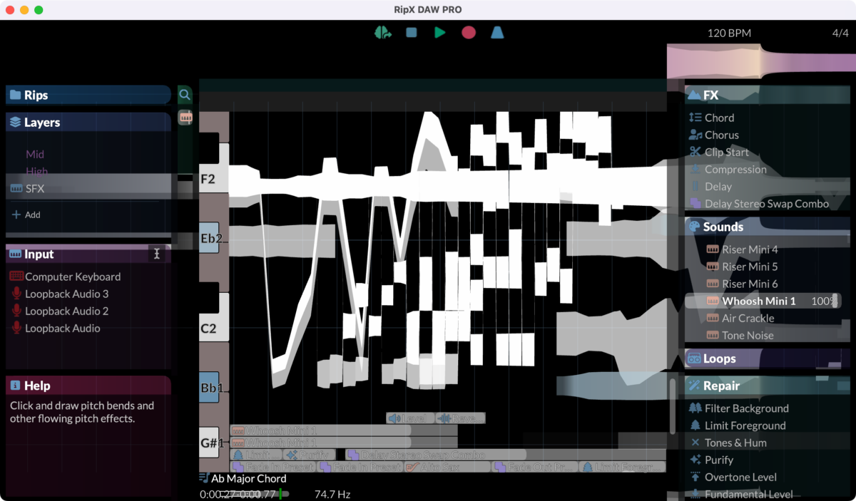 Hit Mix RipX DAW PRO Mac版 音频编辑软件-第9张图片-力界网