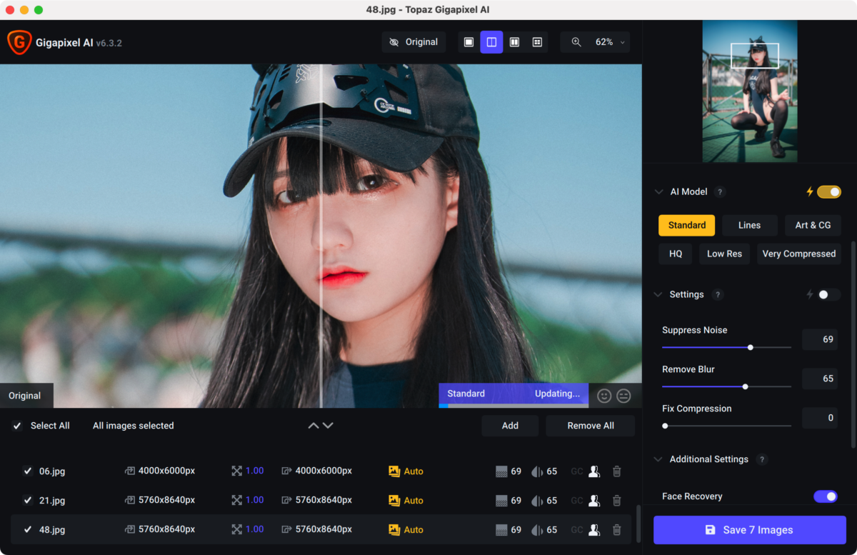 Topaz Gigapixel AI Mac版 AI无损放大照片600%-第4张图片-力界网