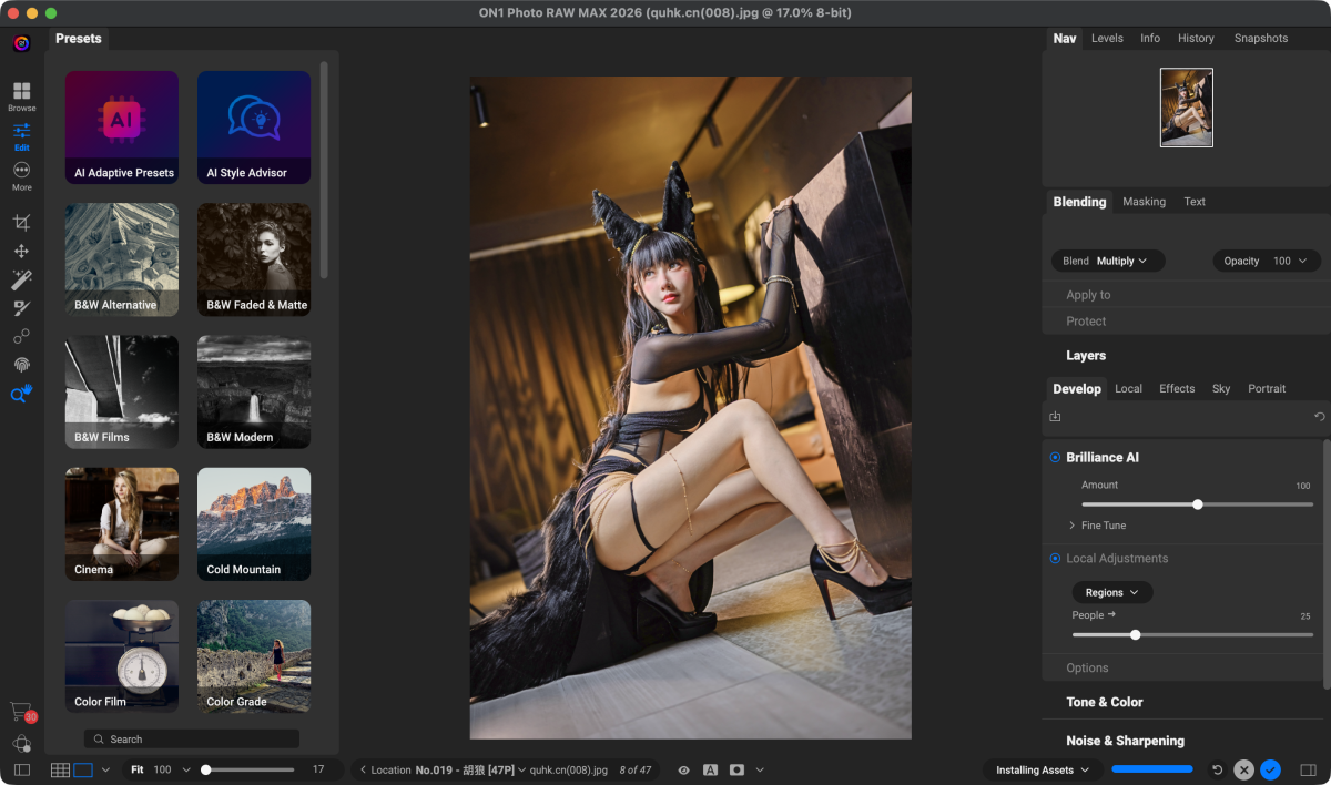 ON1 Photo RAW MAX 2026 Mac版 图像处理工具-第11张图片-力界网
