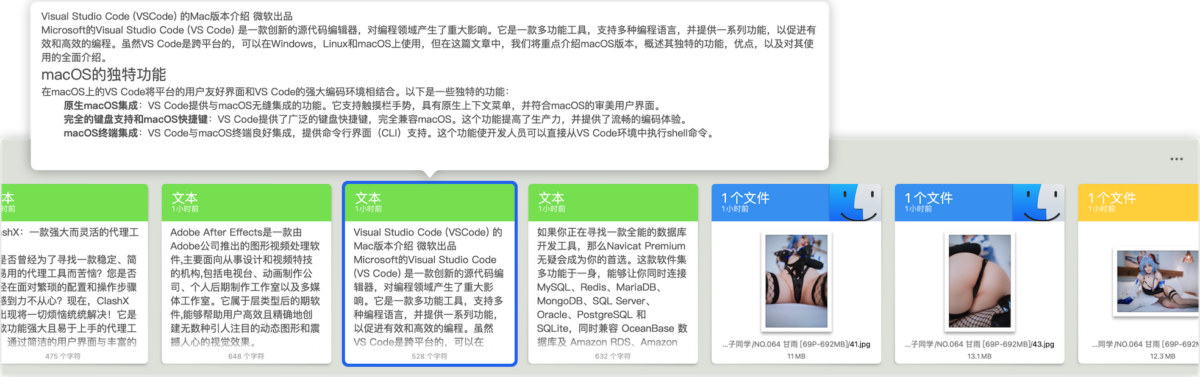 Paste Mac版 剪切板记录增强工具-第2张图片-力界网