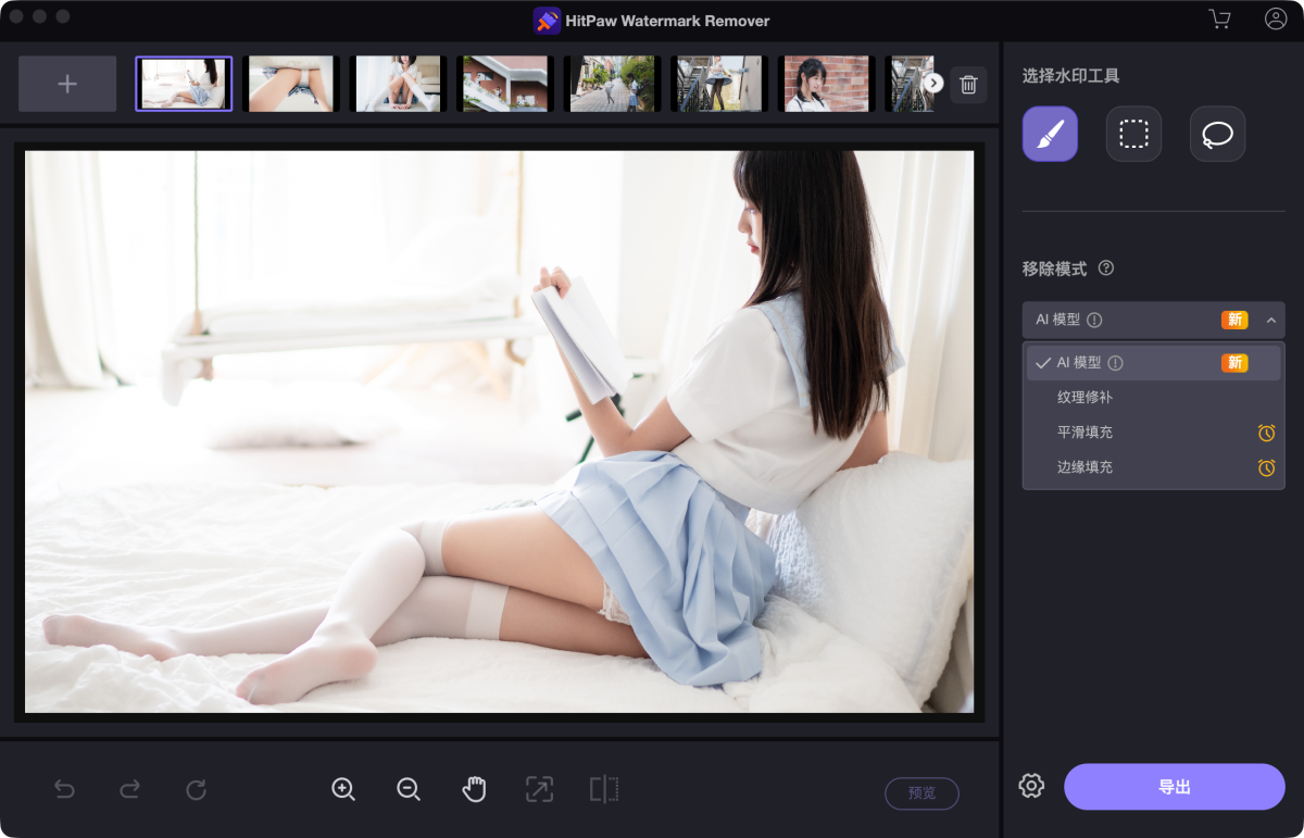 HitPaw Watermark Remover 一键去视频水印/图片水印-第2张图片-力界网