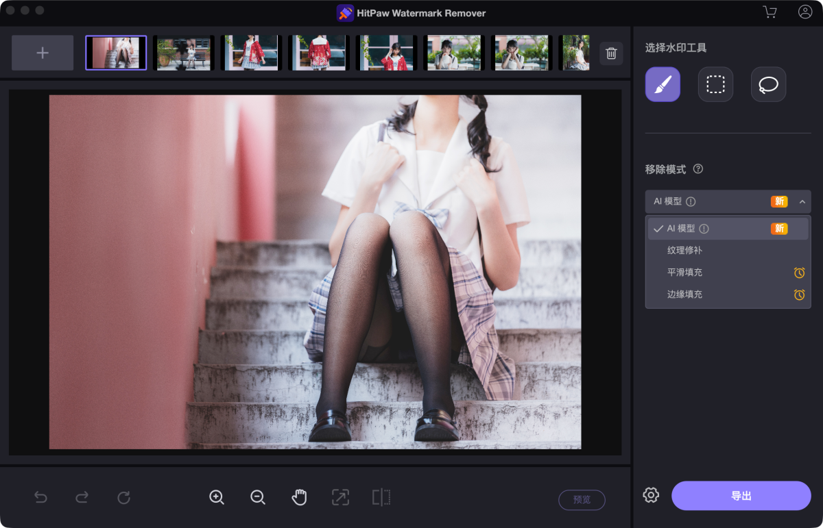 HitPaw Watermark Remover 一键去视频水印/图片水印-第7张图片-力界网