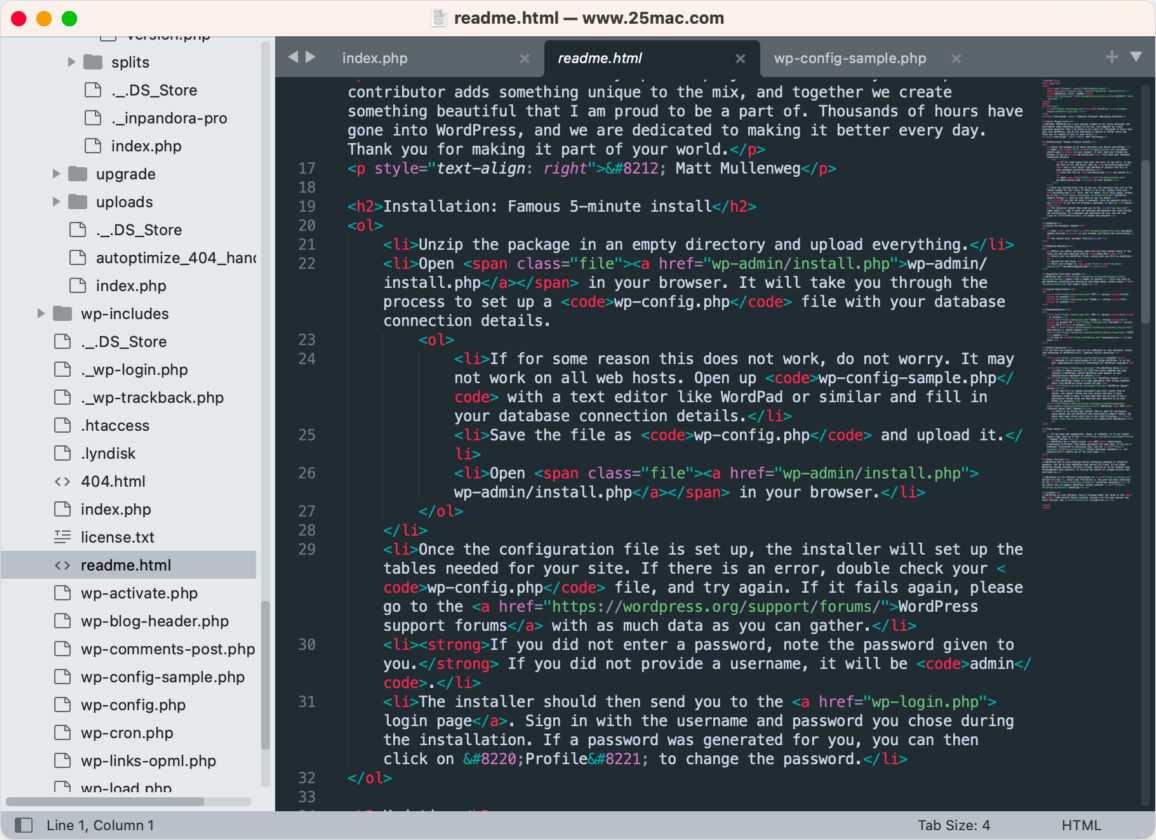 Sublime Text 4 Mac版 文本编辑器 代码编辑高亮显示-第5张图片-力界网