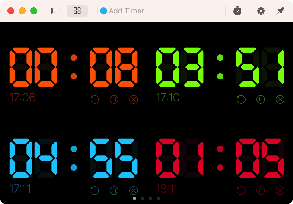 Timer RH Pro Mac版 时间定时器 闹钟-第4张图片-力界网