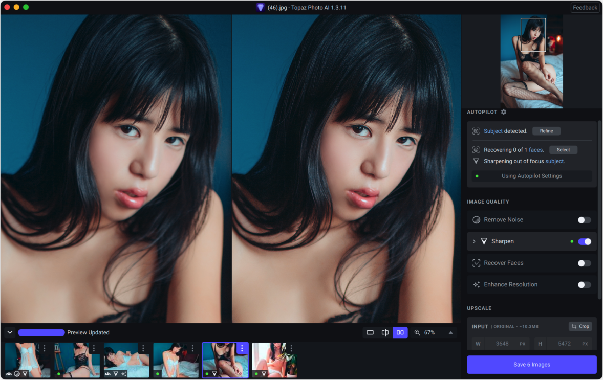 Topaz Photo AI Mac版 Ai图片增强工具-第3张图片-力界网