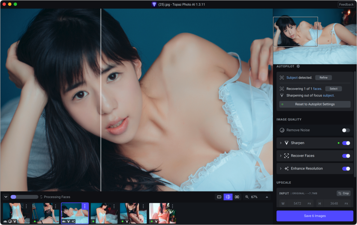 Topaz Photo AI Mac版 Ai图片增强工具-第4张图片-力界网