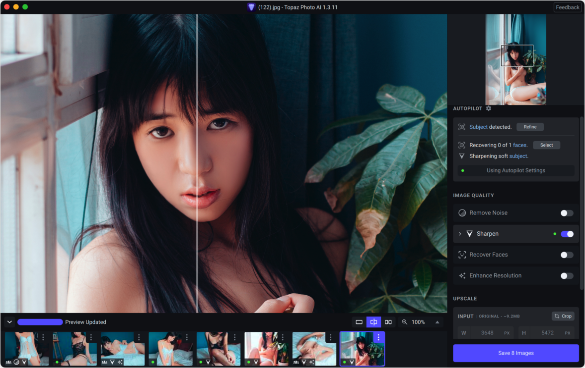 Topaz Photo AI Mac版 Ai图片增强工具-第6张图片-力界网