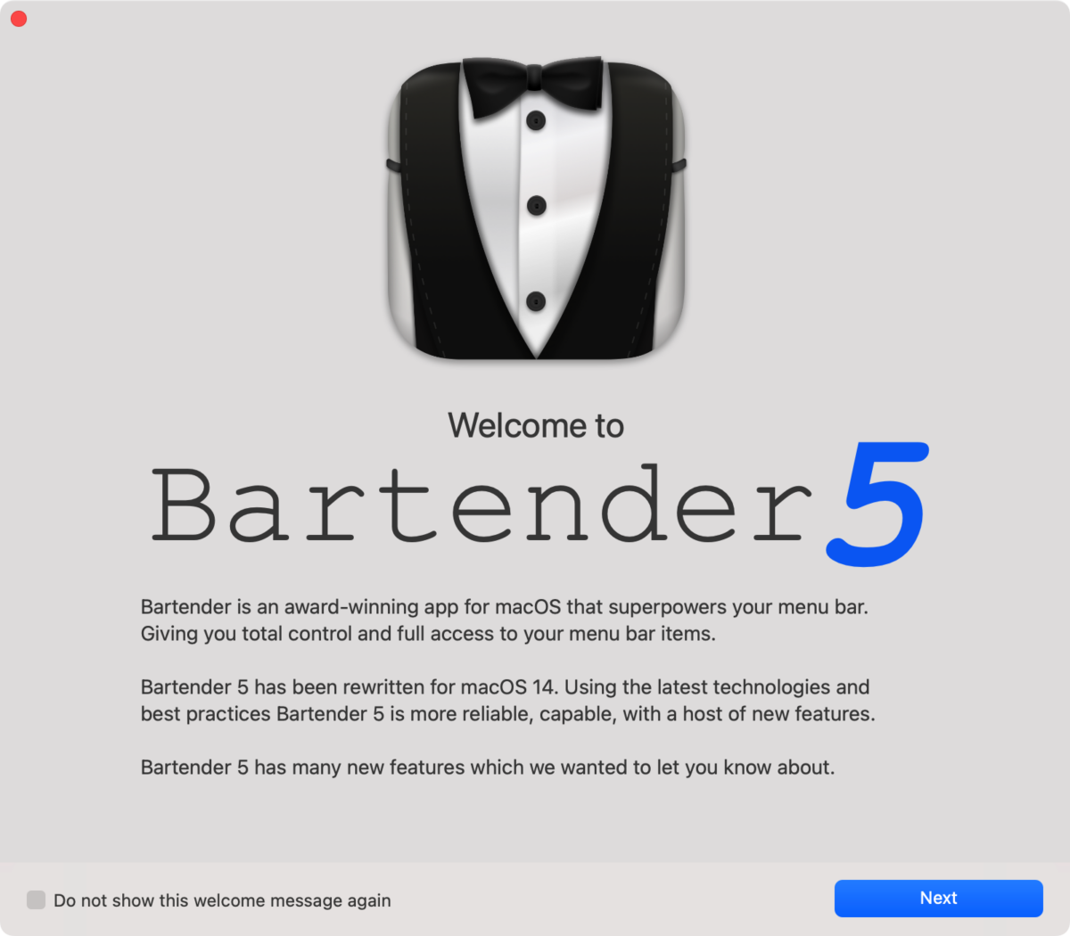 Bartender 5 Mac版 菜单栏功能管理工具-第4张图片-力界网