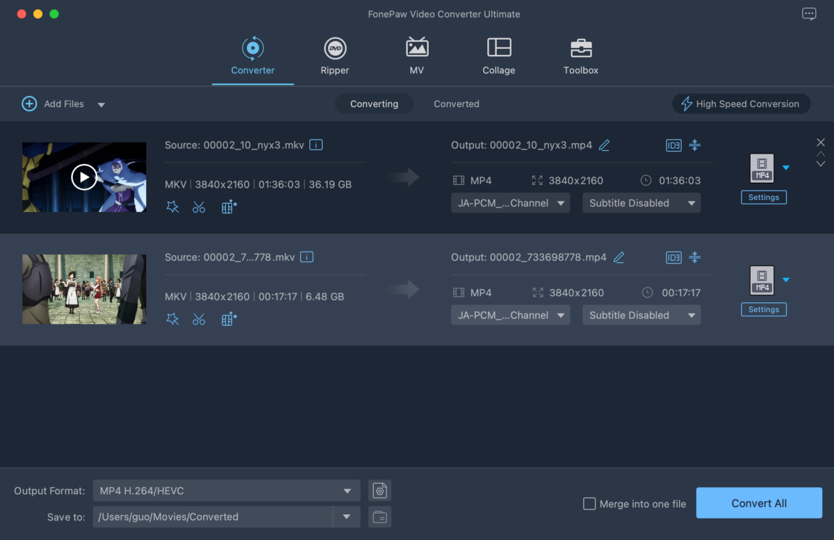 FonePaw Video Converter Ultimate Mac视频转换工具-第2张图片-力界网