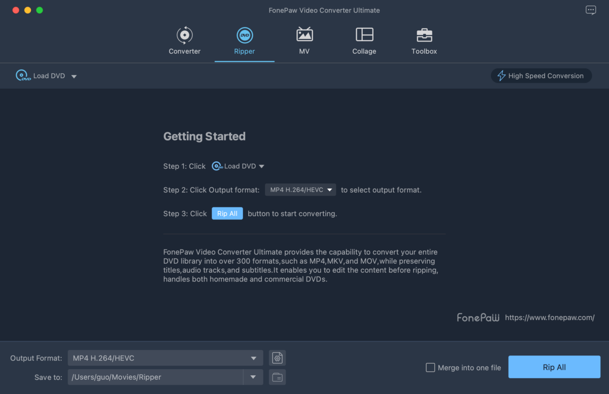 FonePaw Video Converter Ultimate Mac视频转换工具-第3张图片-力界网