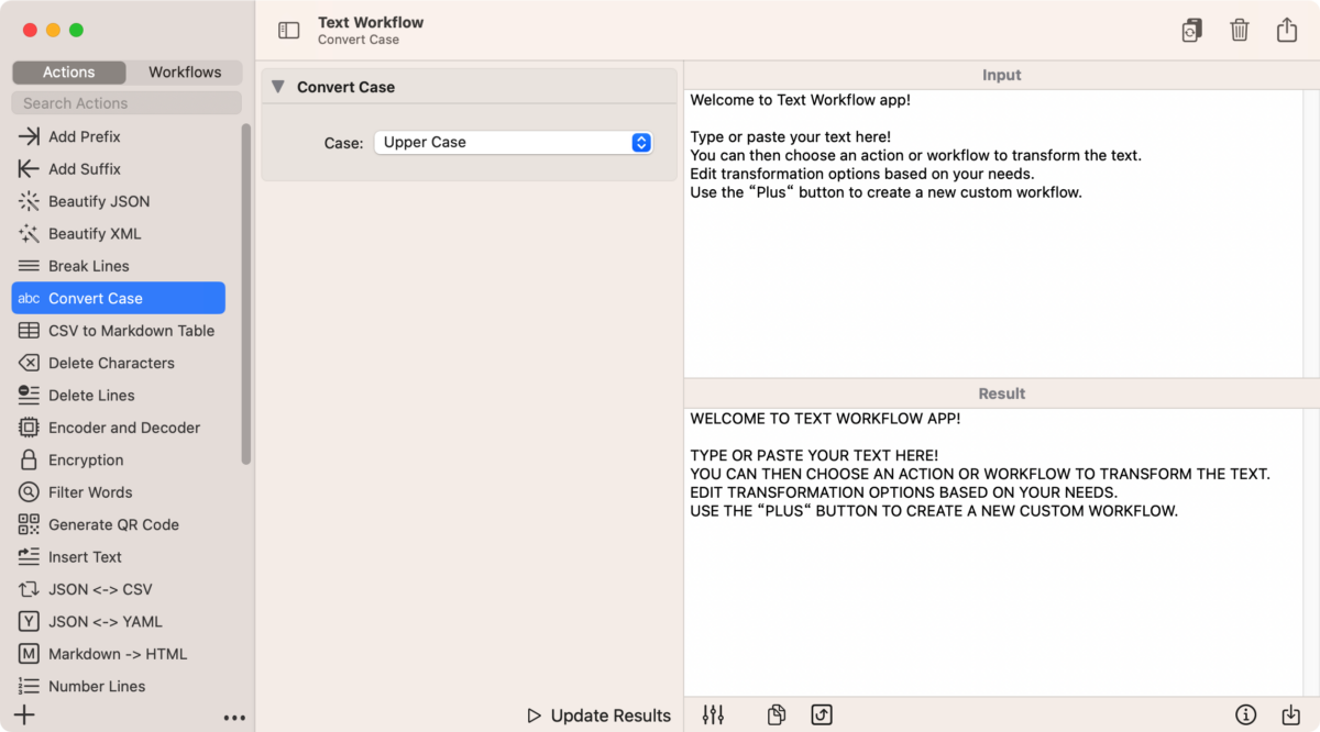 Text Workflow Mac版 文本内容处理工具-第4张图片-力界网
